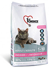 1ST CHOICE Indoor-Short Hair сухой корм для кошек Цыпленок