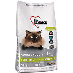 1ST CHOICE Sensitive Stomach сухой корм для кошек