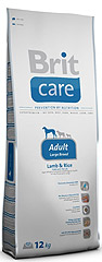 Brit Care Adult Large Breed Lamb & Rice для взрослых собак Крупных пород с Ягненком и рисом