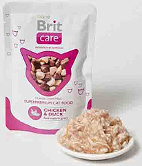 Brit Care Cat Pouches Chicken & Duck Пауч для кошек Курица и утка