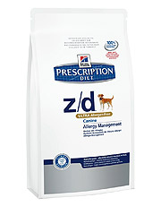 Hill's PD Canin Z/D Ultra Allergen-Free Хиллс Диета для собак лечение острых пищевых аллергий
