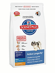 Hill's SP Canine Mature Mini Хиллс сухой корм для пожилых собак мелких пород со вкусом курицы