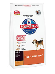 Hill's SP Canine Performance Chicken Хиллс сухой корм для активных собак с курицей