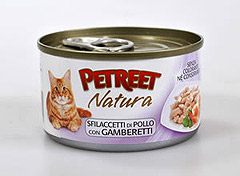 PETREET Natura with Chicken (Петрит) консервы для кошек Куриная грудка