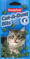 Беафар Cat-A-Dent Подушечки для кошек для чистки зубов 35гр