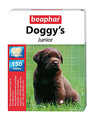 Беафар Doggy`s Junior Витаминизированное лакомство для щенков 150таб.