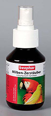 Беафар Milben-Zerstauber Спрей для птиц от паразитов 100мл