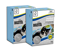 BOZITA Funktion Outdoor& Active кусочки Лося в желе для Активных кошек