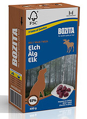 BOZITA Elk Jelly консервы для собак Кусочки в желе с мясом Лося