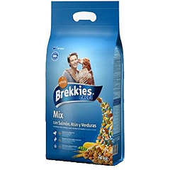 Brekkies (Бреккис) сухой корм для собак лосось/тунец/овощи