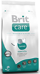 Brit Care Cat Castrate Chicken & Rice для Стерилизованных кошек профилактика МКБ с Курицей и рисом.