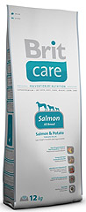 Brit Care Salmon All Breed Salmon & Potato для собак всех пород Лосось и картофель.