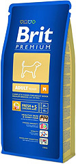 Brit Premium Adult M  для взрослых собак средних пород