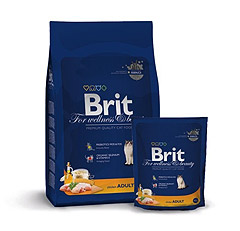 Brit Premium Cat Adult Chicken сухой корм для взрослых кошек с курицей