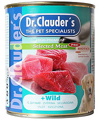 Dr. Clauder`s (Доктор Клаудер) Паштет для собак с дичью 800гр. х 6шт.
