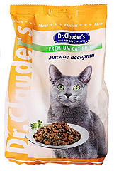 Dr. Clauder`s (Доктор Клаудер) сухой корм для кошек мясное ассорти