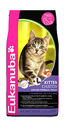 Eukanuba Kitten & Junior Chicken сухой корм для котят с курицей