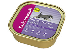 Eukanuba Консервы  для щенков с курицей 22х150 гр.