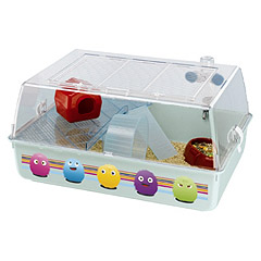 Ферпласт Клетка для хомяков MINI DUNA HAMSTER  DEKOR