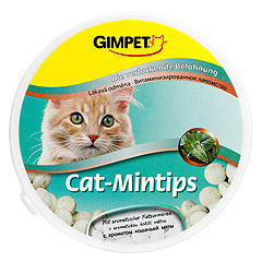 Gimpet (Джимпет) Cat-Mintips Витамины для кошек с Мятой 330шт
