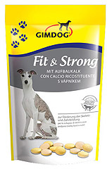 Gimpet (Джимпет) Fit & Strong Витамины для собак с кальцием 70гр