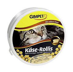 Gimpet (Джимпет) Kasse-Rollis Витамины для кошек Сырные 400шт