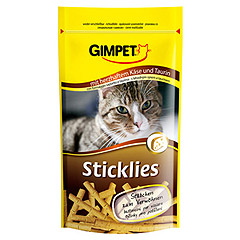 Gimpet (Джимпет) Sticklies Лакомые палочки с сыром и таурином для кошек 48 гр