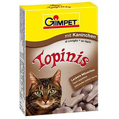 Gimpet (Джимпет) Topinis Витамины для кошек Мышки Кролик/таурин 190шт