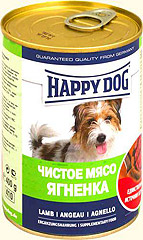 Happy Dog (Хэппи Дог) консервы для собак Натуральное мясо ягненок