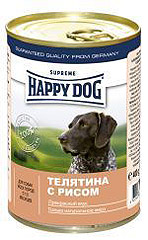 Happy Dog (Хэппи Дог) Кусочки в фарше Телятина с рисом