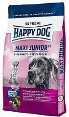 Happy Dog Maxi Junior (Хэппи Дог) Сухой корм для щенков крупных пород старше 6 месяцев.