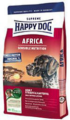 Happy Dog Africa (Хэппи Дог) Сухой корм для собак Африка (мясо страуса)