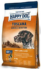 Happy Dog Toscana (Хэппи Дог) Сухой корм для собак Тоскана (ягненок+лосось)