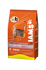 Iams Adult with Salmon для кошек с лососем