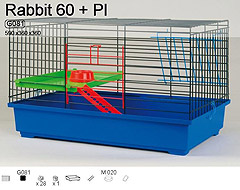 INTER-ZOO Клетка для кроликов RABBIT  60 590х360х310мм (комплект)