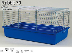 INTER-ZOO Клетка для кроликов RABBIT 70 710х400х350мм