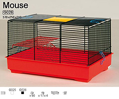 INTER-ZOO Клетка для мышей MOUSE KW 370х250х210мм
