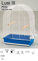 INTER-ZOO Клетка для птиц LUSI III 450х280х635мм