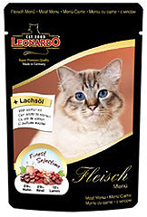 Leonardo Fleisch Pouches (Леонардо) Пауч для кошек с Мясом (мясной микс)