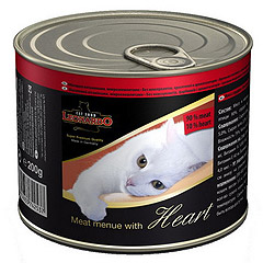 Leonardo Heart (Леонардо) консервы для кошек Мясо с сердцем