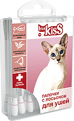 Ms. Kiss (М. Кисс) Палочки для ухода за ушами кошек 36шт