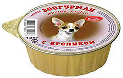 Зоогурман Мясное суфле для собак с кроликом 125гр. х 16 шт.