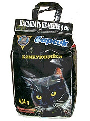 Наполнитель БАРСИК Комкующийся