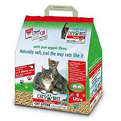 Наполнитель Cat's Best Eko plus Древесный комкующийся