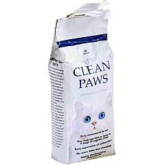 Наполнитель Чистые лапки для кошек комкующийся Clean Paws 5кг