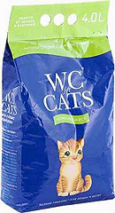 Наполнитель WC for cats комкующийся 4л