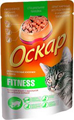 Оскар Fitness консервы для кошек с идеальной физической формой