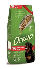 Оскар сухой корм для собак Активных пород