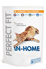 Perfect Fit (Перфект Фит) сухой корм для домашних кошек Курица