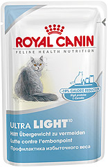 Royal Canin Ultra Light (Роял Канин Ультра Лайт) консервы для кошек 12шт х 85гр (пауч)